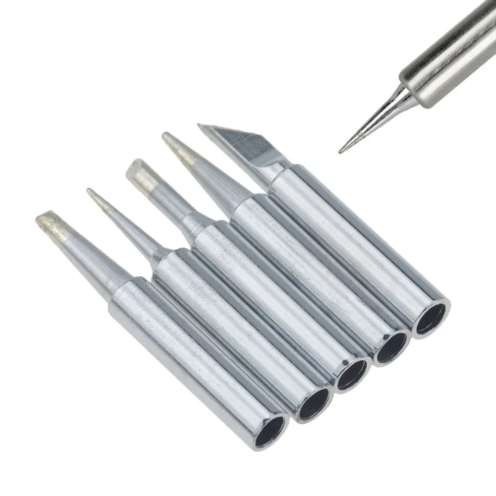 

Наконечники паяльника из чистой меди 900M-T, 5 шт./компл., бессвинцовые сварочные инструменты для пайки на узких кузовах