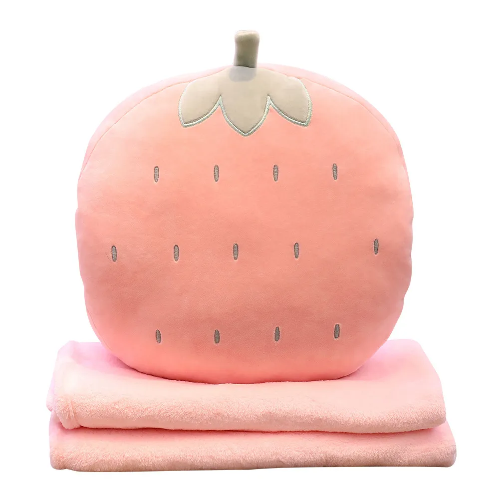 Мягкая пуховая хлопковая офисная Подушка стеганое одеяло двойного назначения