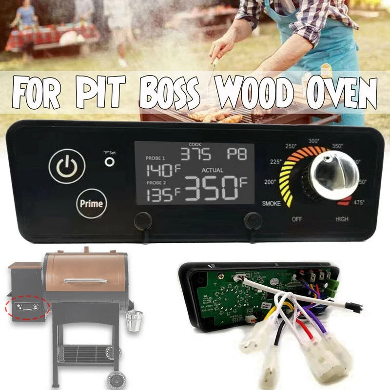 P7-340 плата контроллера термостата с ЖК-дисплеем для дровяной печи PIT Boss |