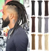 dansama synthetic handmade dreadlocks extensions 612 inch dreadloks for hip hop braids hippie crochet braiding hair extensions