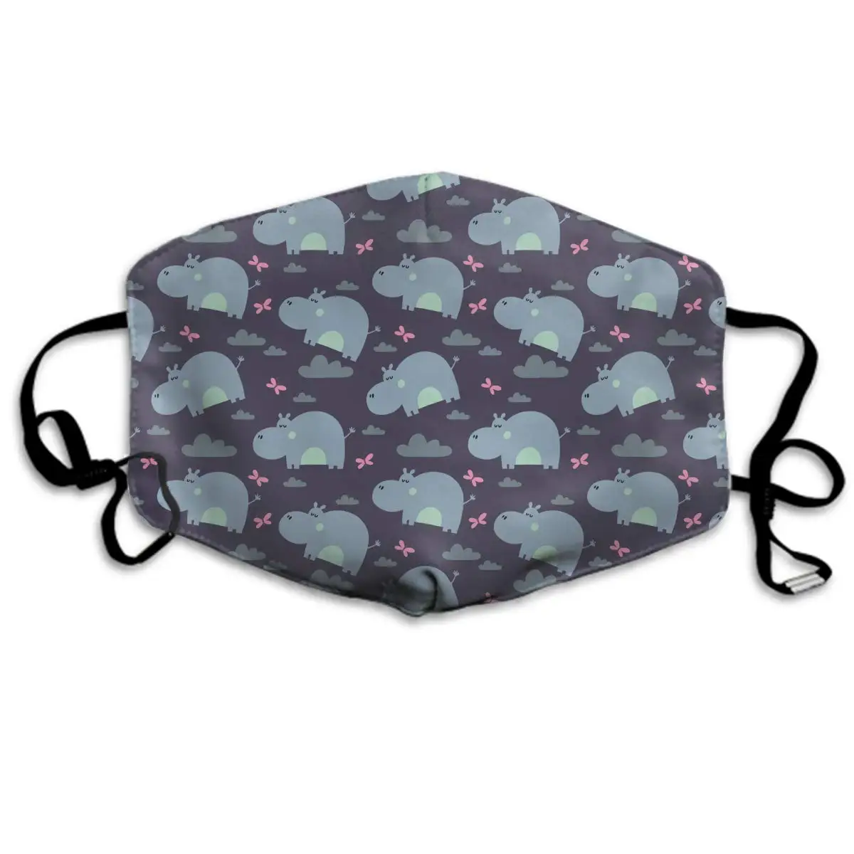 Зимняя Скандинавская теплая удобная двухслойная Милая противопылевая маска для