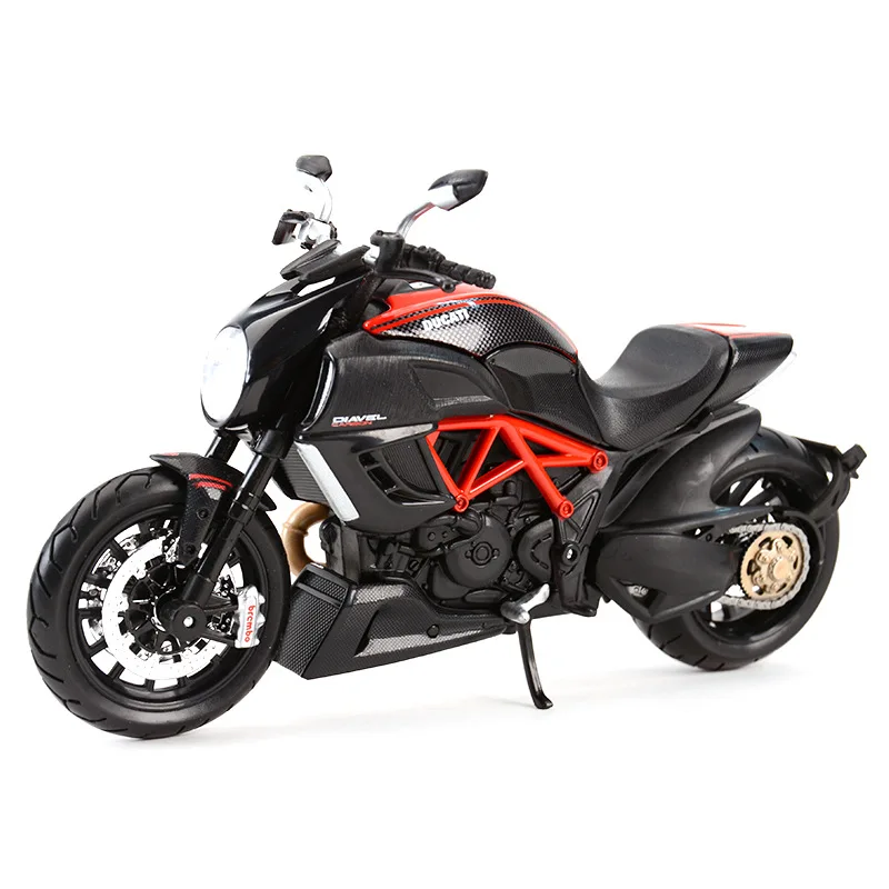 

1:12 Motorcycle Ducati Carbon Diecast Models Toy For Gift Collection Alloy motorcycle for locomotive static simulation gifts