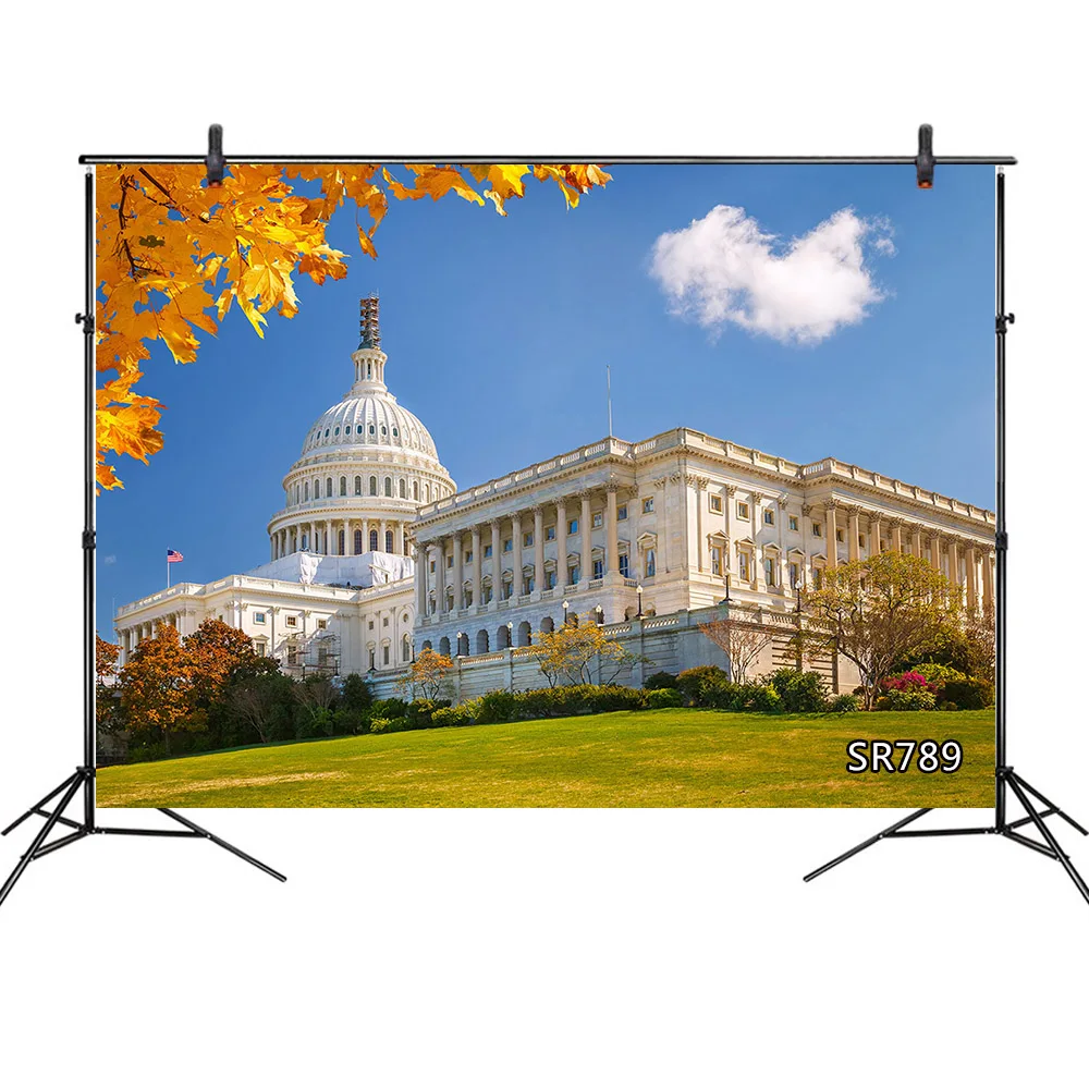 Американский Капитолий фон США Белый дом фотография Фон День независимости DC