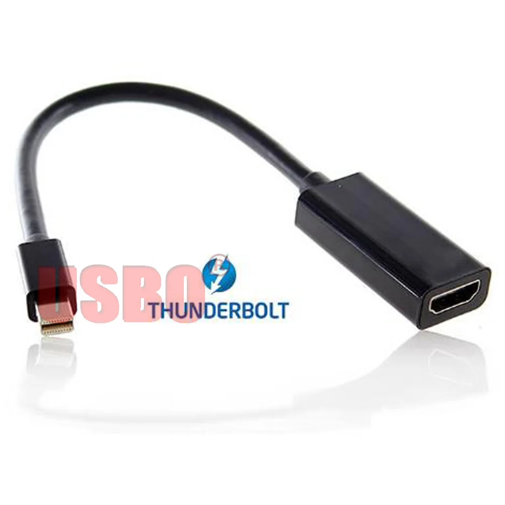 Высококачественный черный белый 0 1 м интерфейс Thunderbolt для передачи данных HDMI
