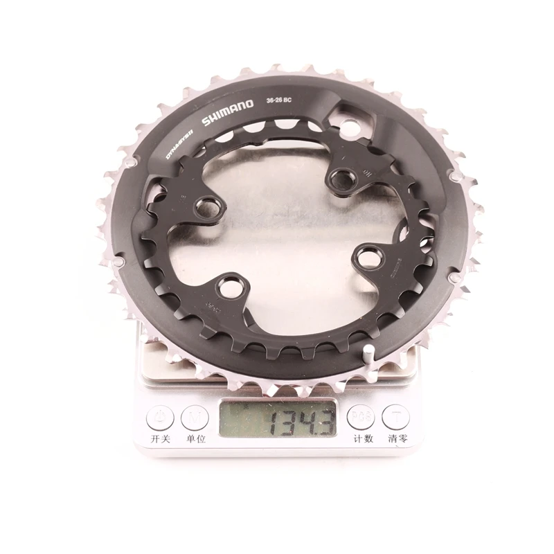 Shimano Deore XT M8000 96BCD двойная цепь 38-28 36-26 34-24t Круглый положительный и отрицательный зуб 96bcd Корона