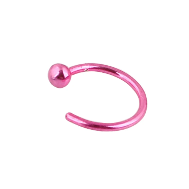 

1PCS Fake Nose Piercing Hoop Stainless Steel Faux Nase Ring Hoop Non Pircing Nariz Jewelry Faux Percing Nez Fake Labret Ring