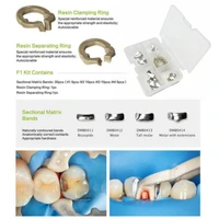 high quanlity dental sectional matrix system dental sectional matrix band resin clampingseperating ring dentist tools