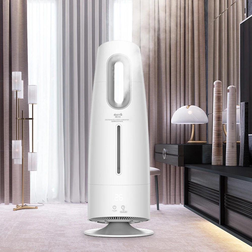 Xiaomi Home DEERMA 4L увлажнитель воздуха Арома диффузор тумана сенсорный экран масляный диффузор очищающий воздух кондиционированный бытовой