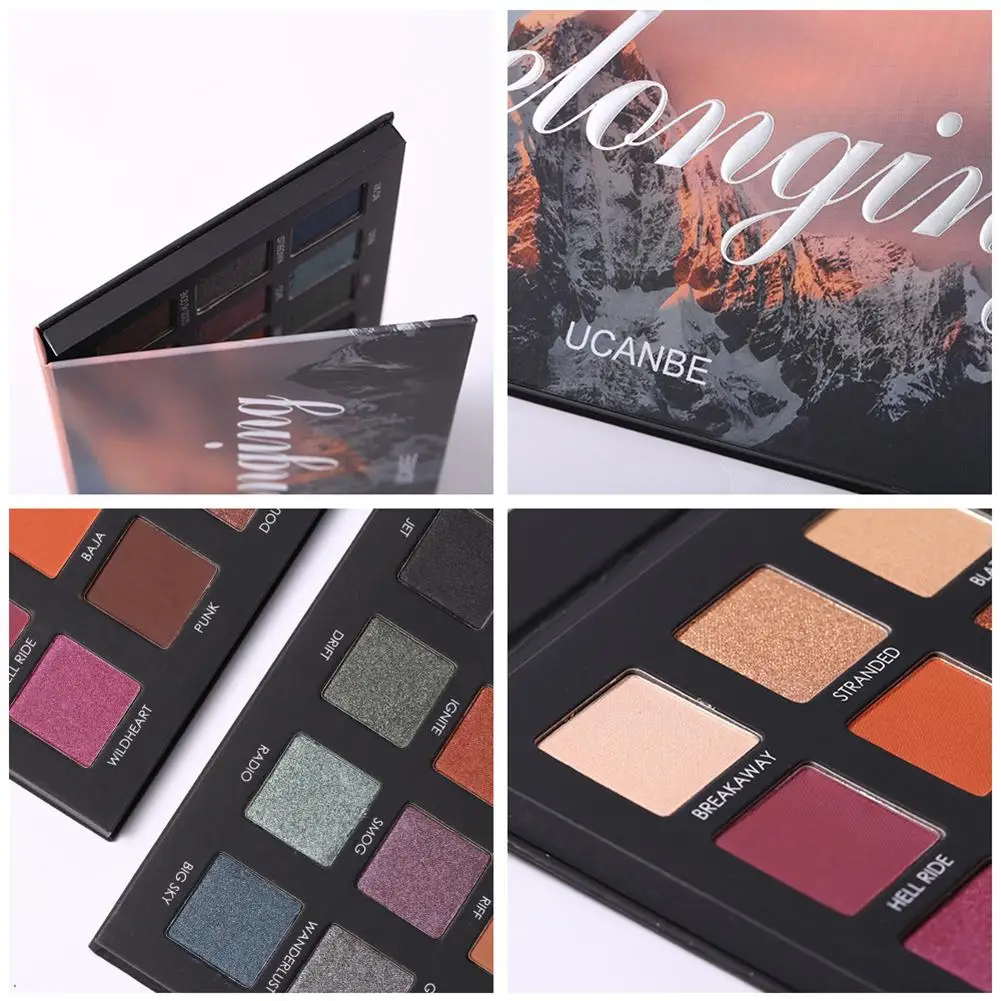 Тени Beauty MISS ROSE нюдовые водостойкие для макияжа глаз профессиональные Сияющие