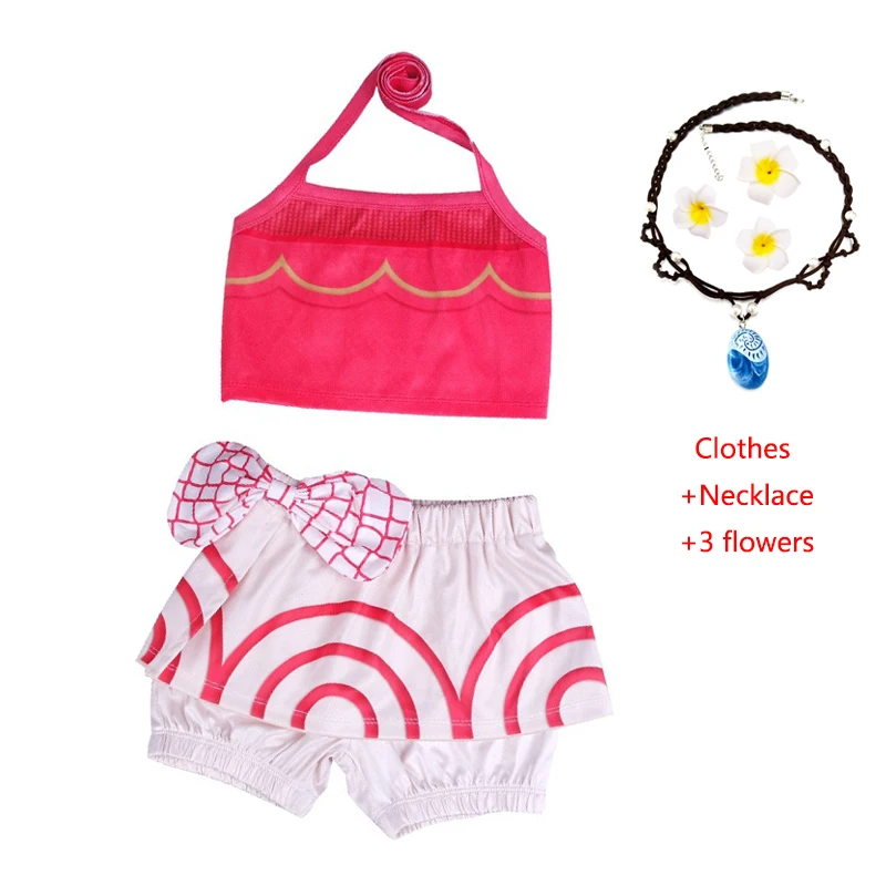 Новые летние купальники Моана детский купальник для девочек детские короткие