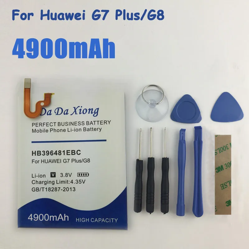 Аккумулятор HB396481EBC на 4900 мА · ч для Huawei Honor 5X G7 Plus/ G8 /G8X|battery for huawei|battery for4000mah battery |