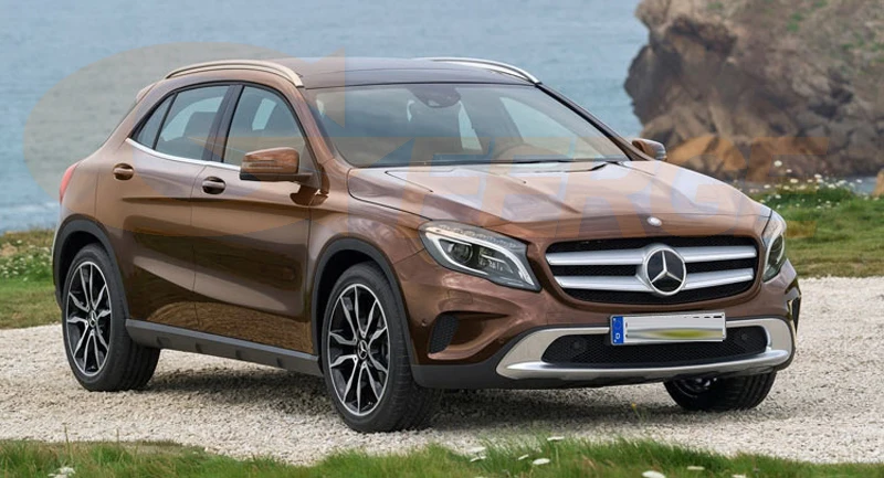 Для Mercedes Benz GLA X156 2014 2015 2016 пред лицевая сторона ксеноновая фара отличная ультра