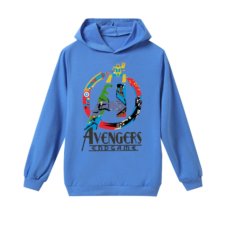 

Marvel Kids Hoodies Girls Boys The Avengers Sweatshirt Fanshion Letters Print Hoodie Clothing Child Sportswear Spring & Autumn