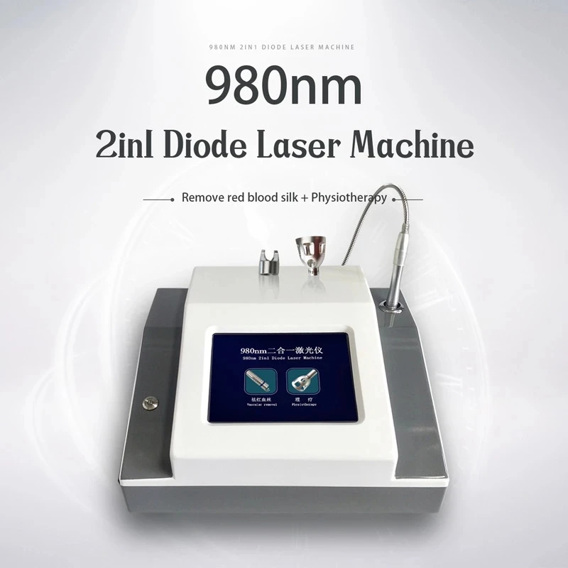 

30w Spider vein treatment machine 980nm diode laser vascular removal 2 in 1 physical laser pain relief beauty equipment