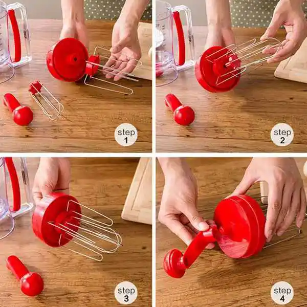 Manual Pancake Machine 800ml/26.7 OZ Cupcake Funnel Batter Dispenser Cream Separator Tool Cake Dough | Дом и сад