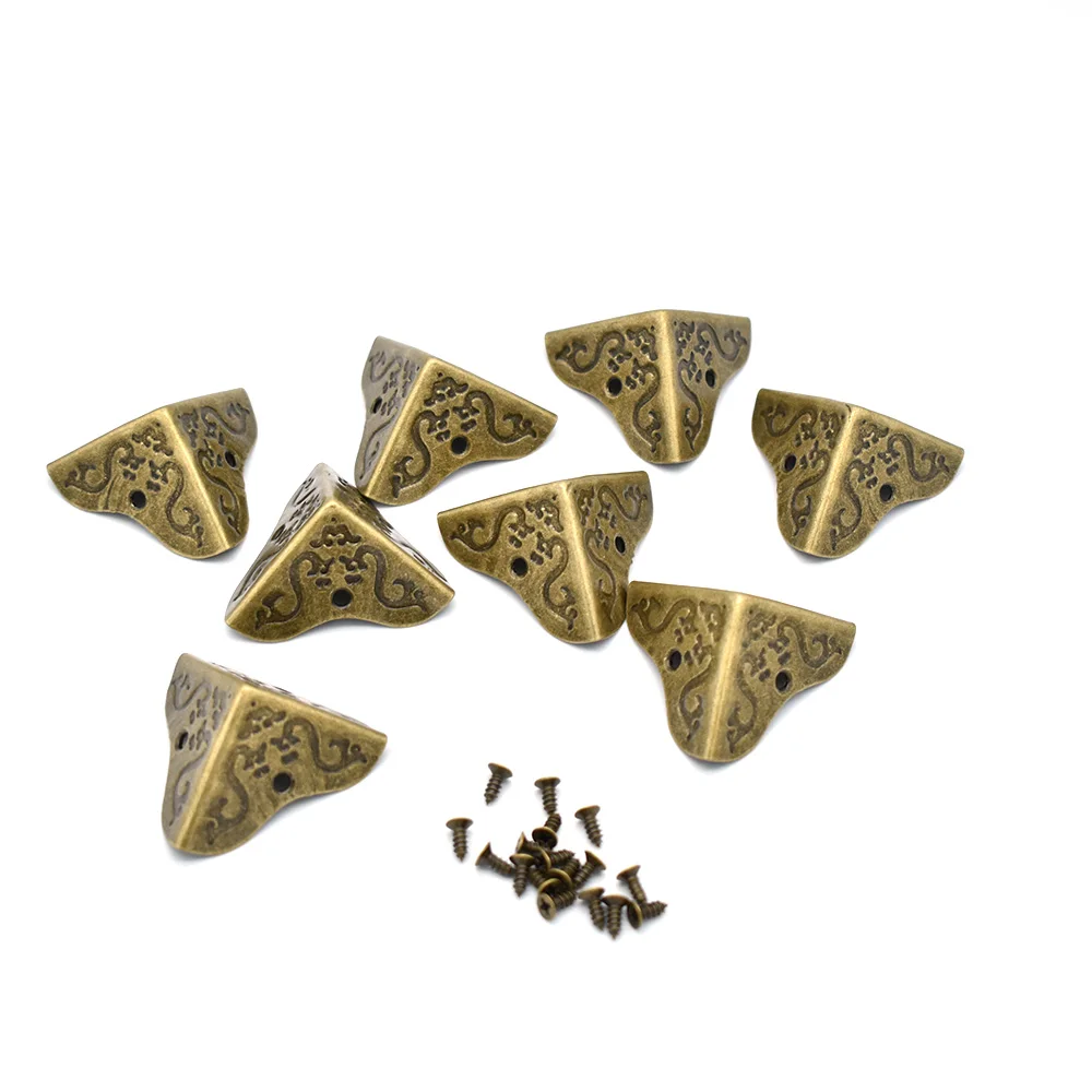 1 &quot2/5&quot(35 мм) Античная бронза протектор для углов Декоративный уголок