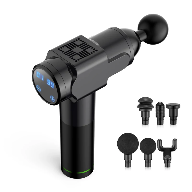 Электрический массажер для мышц терапевтический массажный пистолет Fascia 6