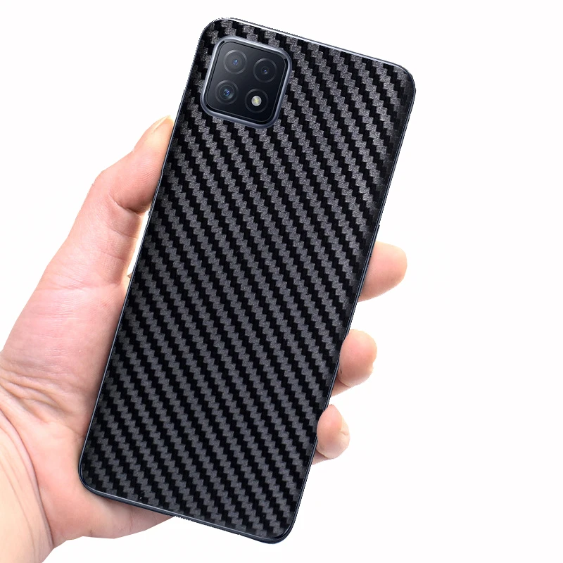 

3D Carbon Fiber Decal Phone Back Skins for OPPO A7 A9X A11X A32 A2 A2 A92S A91 A83 A73 A79 A59S A39 A15S A12e A12S Wrap Sticker