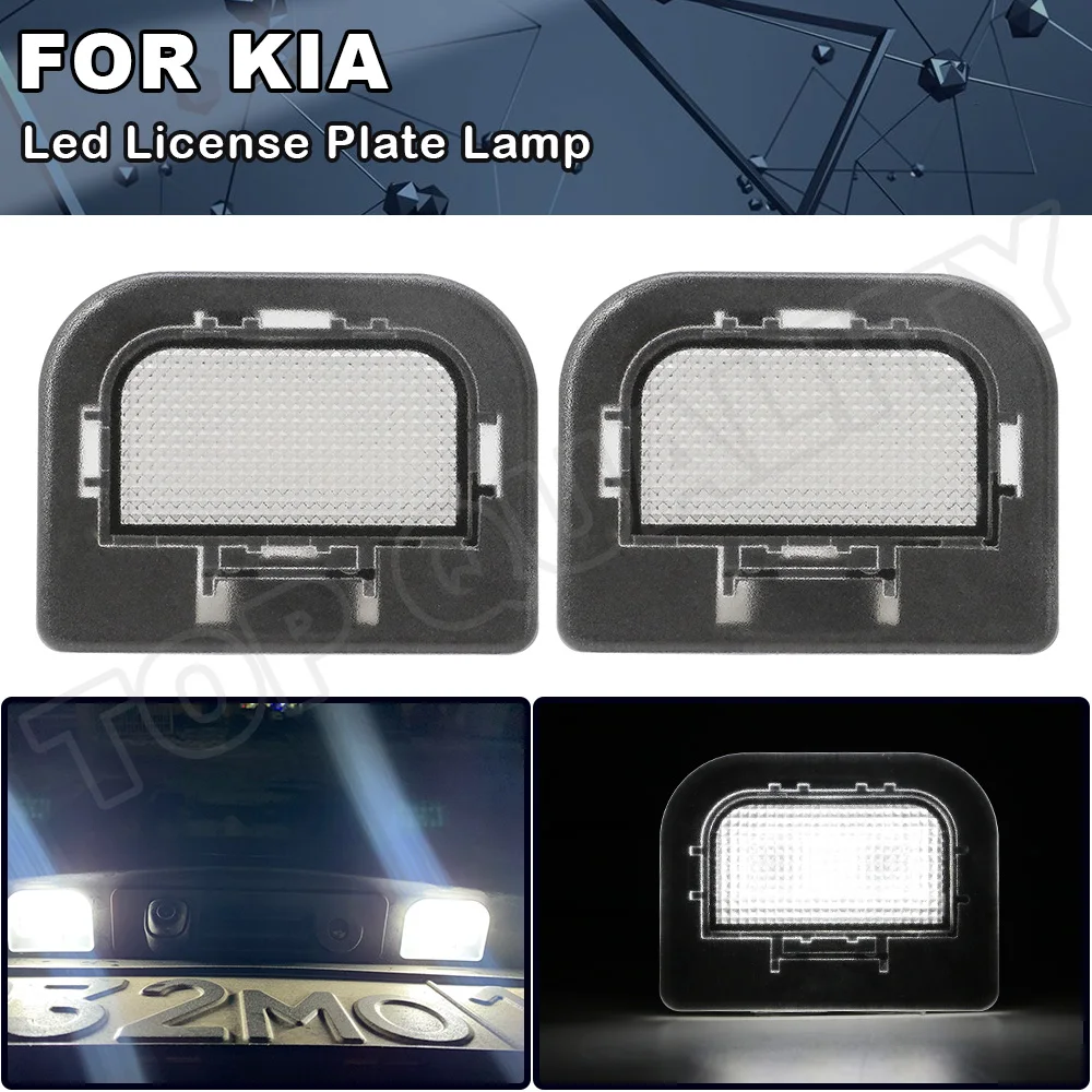 Отражатели 2 шт мощностью 12V для автомобилей светодиодный номерной знак