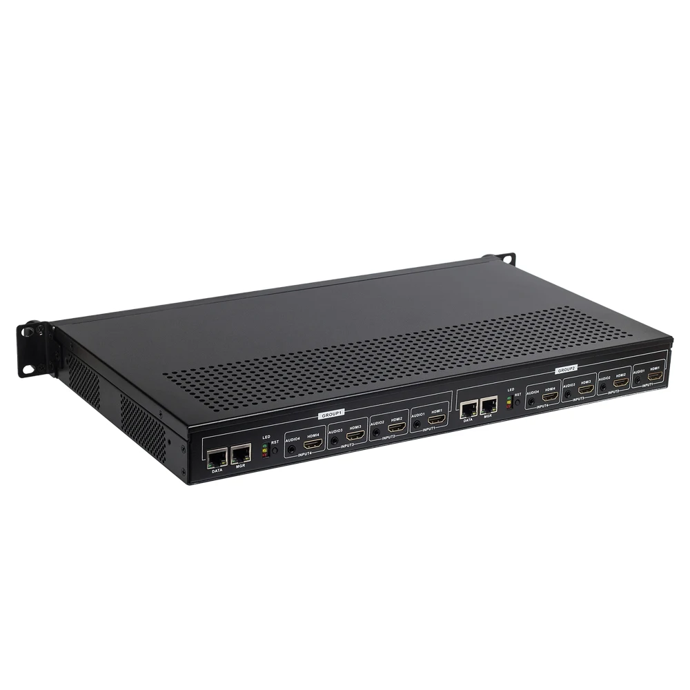 HWCODEC кодировщик H.264 8-канальный сетевой видеорегистратор HDMI кодировщик кодирующее устройство телевидения по протоколу Интернета 1080P видео кодировщик IP кодер Поддержка RTSP RTMP для YouTube, Facebook