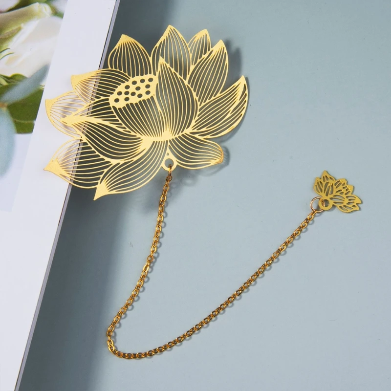 

Vintage Leaf Vein Bookmark Metal Clip Hollowed Tassel Pagination Mark Stationery School Office Cultural Creative Gifts