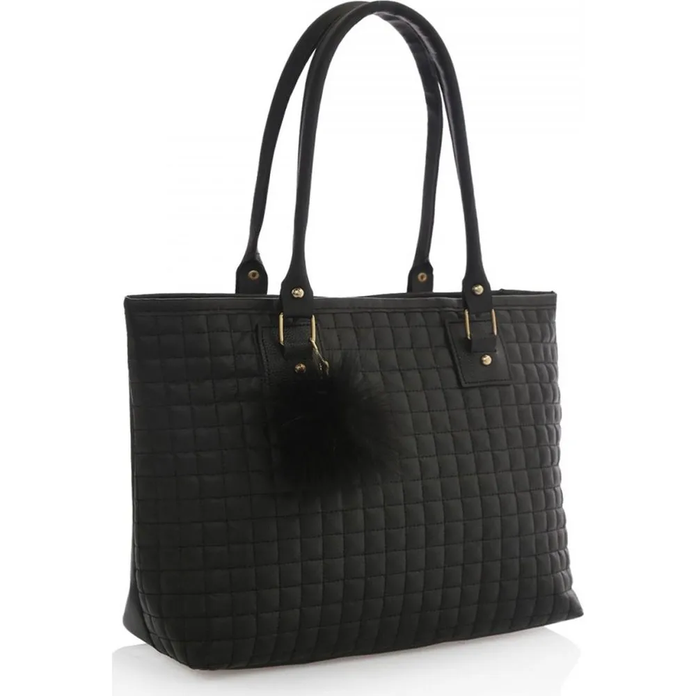 

Модная женская черная кожаная сумка 2021