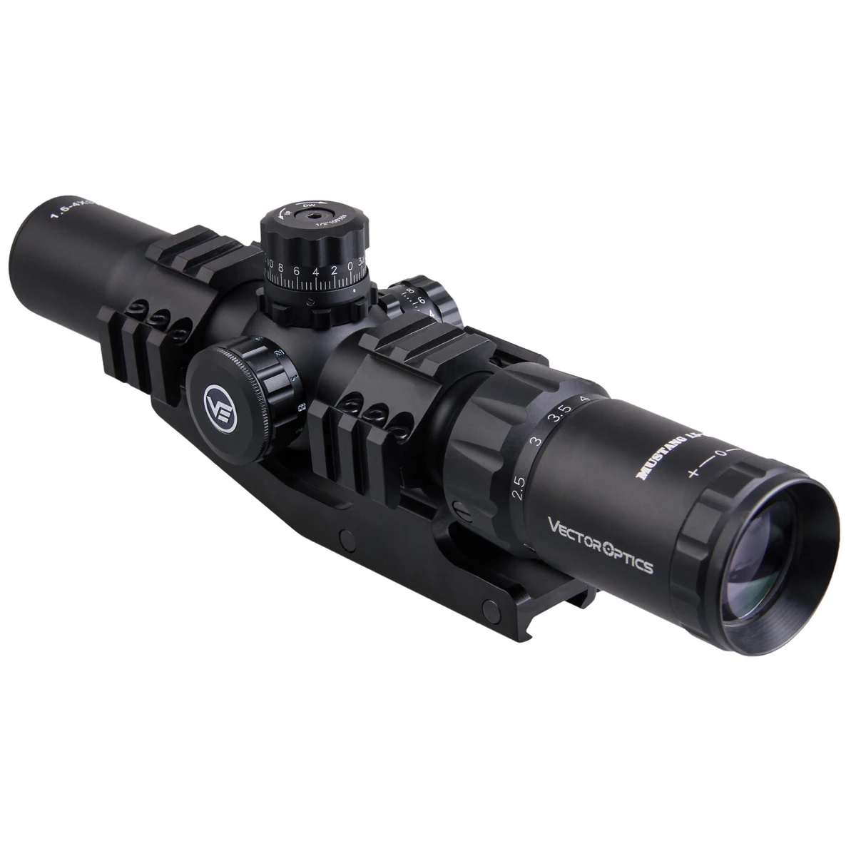 Vector Optics Mustang 1 5 4x30 компактный прицел для стрельбы с подсветкой красной точкой