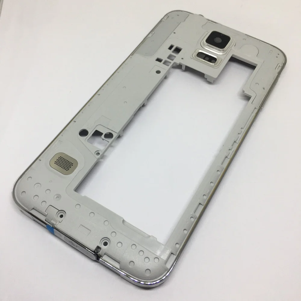 Задняя крышка центральный корпус задняя Центральная рамка Samsung Galaxy S5 G900F