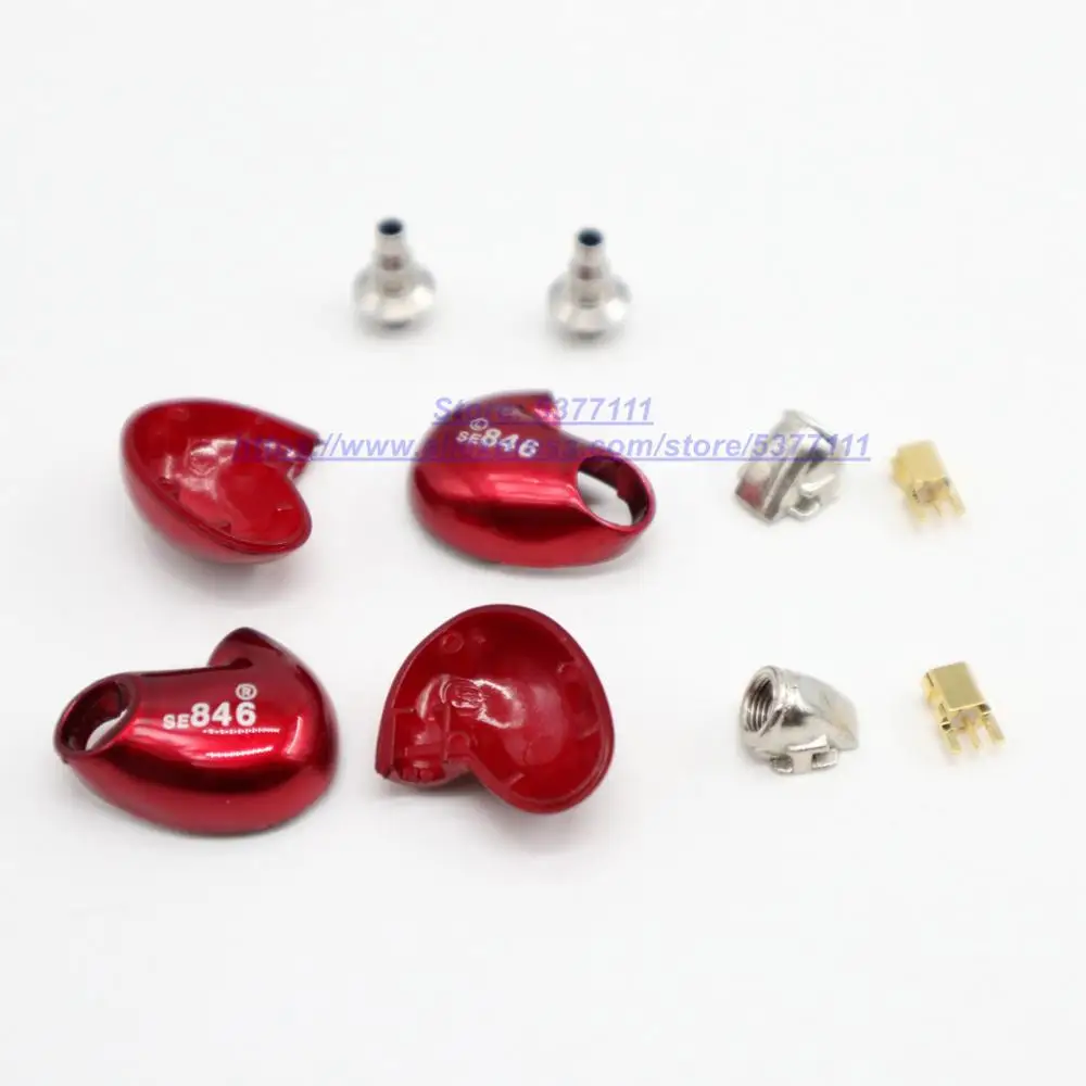 1 пара высококачественных запасных частей Корпусная оболочка DIY Для shure SE846 se535 |