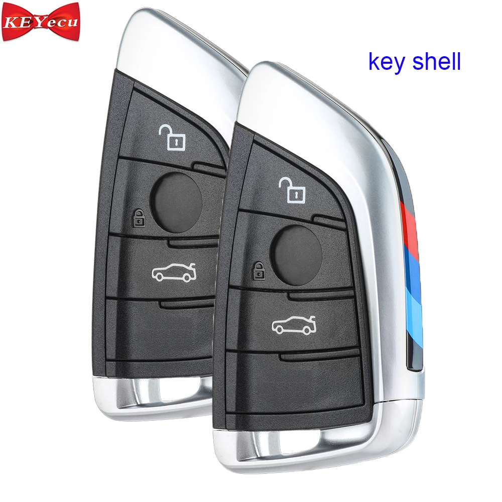 KEYECU 2 шт. для BMW X1 X4 X5 X6 2014 2016 2017 2018 пульт дистанционного ключа оболочки чехол Корпус
