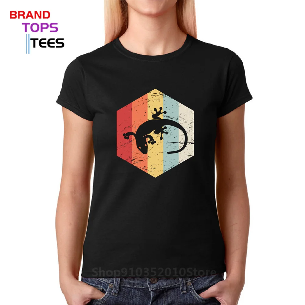 Новая женская модная Винтажная футболка с изображением животных гуаны ретро