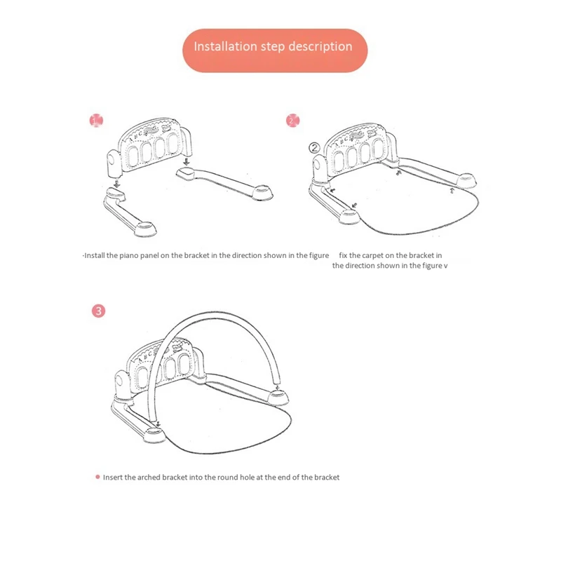 

Baby Play Mat Baby Gym Toys 0-12 Months Soft Lighting Rattles Musical Toys Babies Toys Play Piano Gym