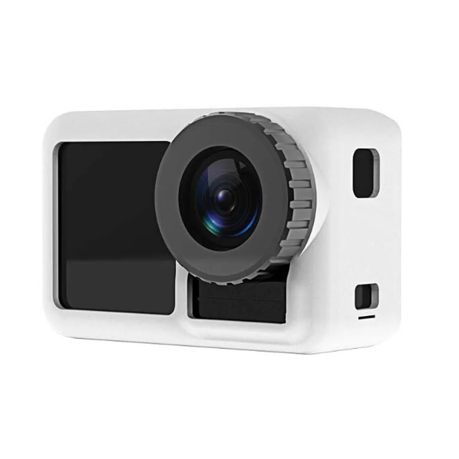 Силиконовый чехол для OSMO Action защитный мягкий аксессуаров экшн камеры DJI Osmo s