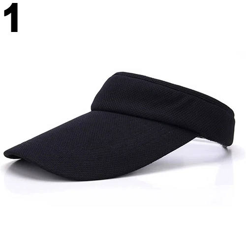 Женская Регулируемая шляпа от солнца для улицы простая Спортивная сетчатая с