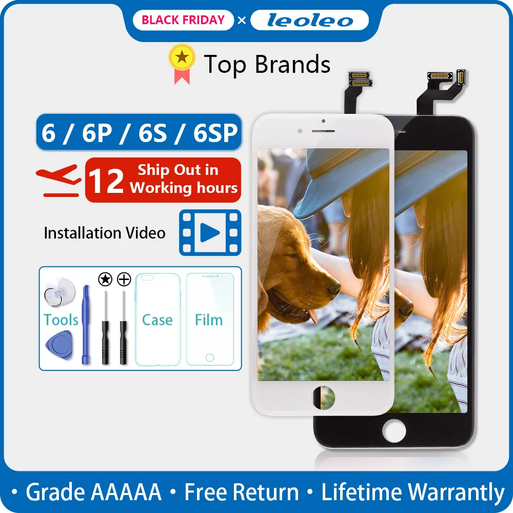 срок службы гарантия Фирменная Новинка для iPhone 6 S 6GS 4 7 ''ЖК дисплей сенсорный экран планшета Ассамблеи с