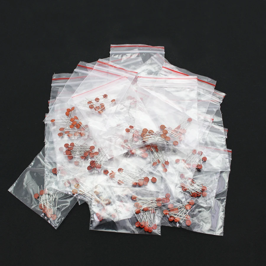 

300pcs/lot Ceramic capacitor set pack 2PF-0.1UF 30 values*10pcs, DIY Electronic Components capacitor Package Assorted Kit