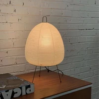 danish rice paper table lamp japanese tatami living room bedroom homestay study room nordic chinese style table lamp