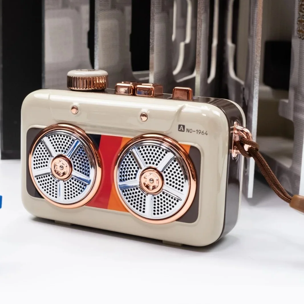 MUZEN миниатюрный металлический стерео Bluetooth-динамик PiLi Player MW-P6 Портативный