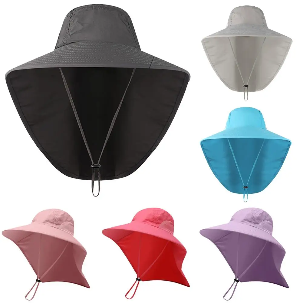 Шляпа для рыбалки с широкими полями дышащая сетчатая шляпа унисекс спорта на