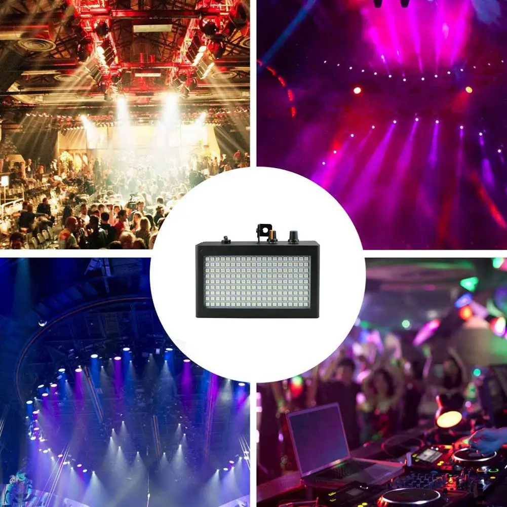 35 Вт 180LED стробоскоп светильник острый для бега со звуковым управлением