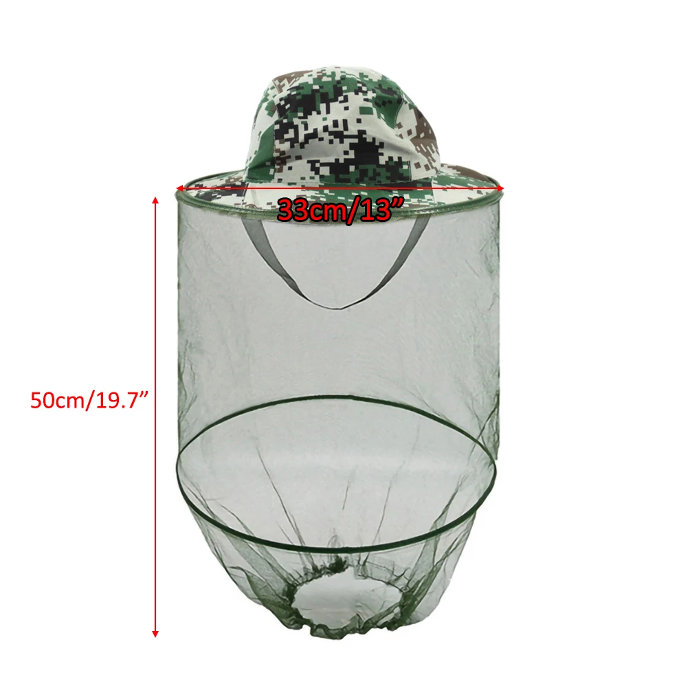 

Hat Head Face Net For Fishing Hunting Hiking Walking Protector Equipment Tool Outdoor Survival Anti Mosquito Bug Bee Insect Mesh