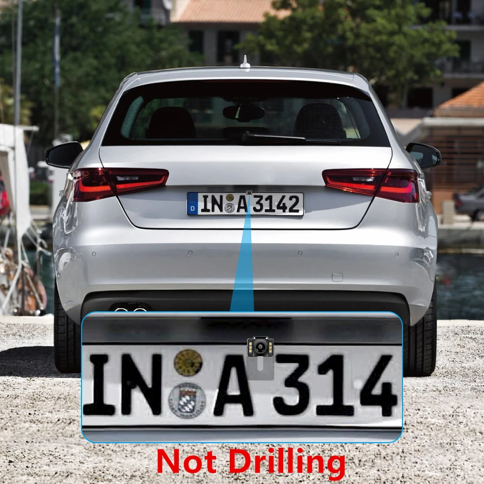 Jansite камера заднего вида 5 дюймов Цифровая беспроводная резервная с монитор для