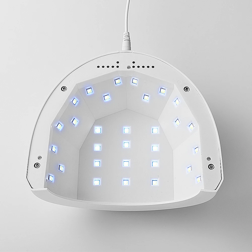 Светодиодный УФ светильник для сушки ногтей лампа гель лака 48 Вт светодиодный