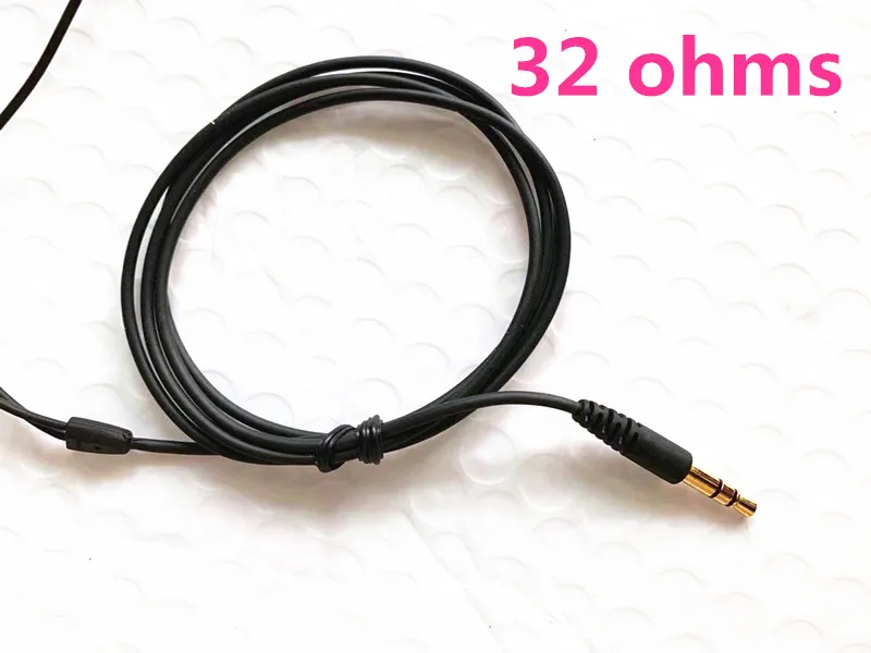 Diy наушники pk1 pk2 SR2 16 Ом/32 Ом/150 Ом TPE провод - Цвет: 32 ohms
