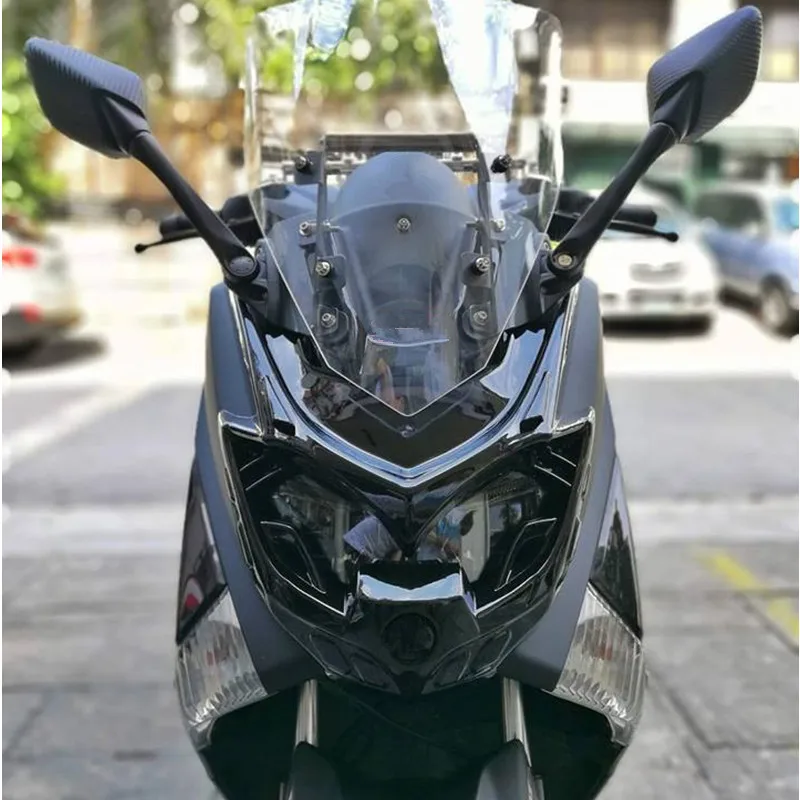 Modified Motorcycle nmax mask cover nmax155 front lamp mask cover cap panel shade for yamaha nmax155 nmax125