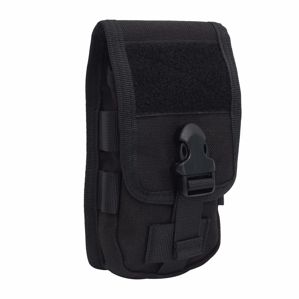 Чехол для телефона Molle, двойной слой, тактический, для улицы, кошелек, поясная сумка, аксессуар, сумка для повседневного использования, ремень, военный, охотничий, Molle, поясная сумка