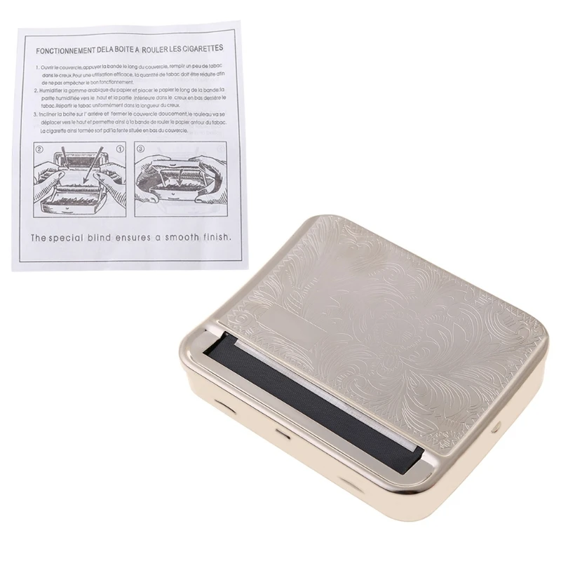 

Roller 70mm Metal Automatic Cigarette Smoking Rolling Machine New D7WE