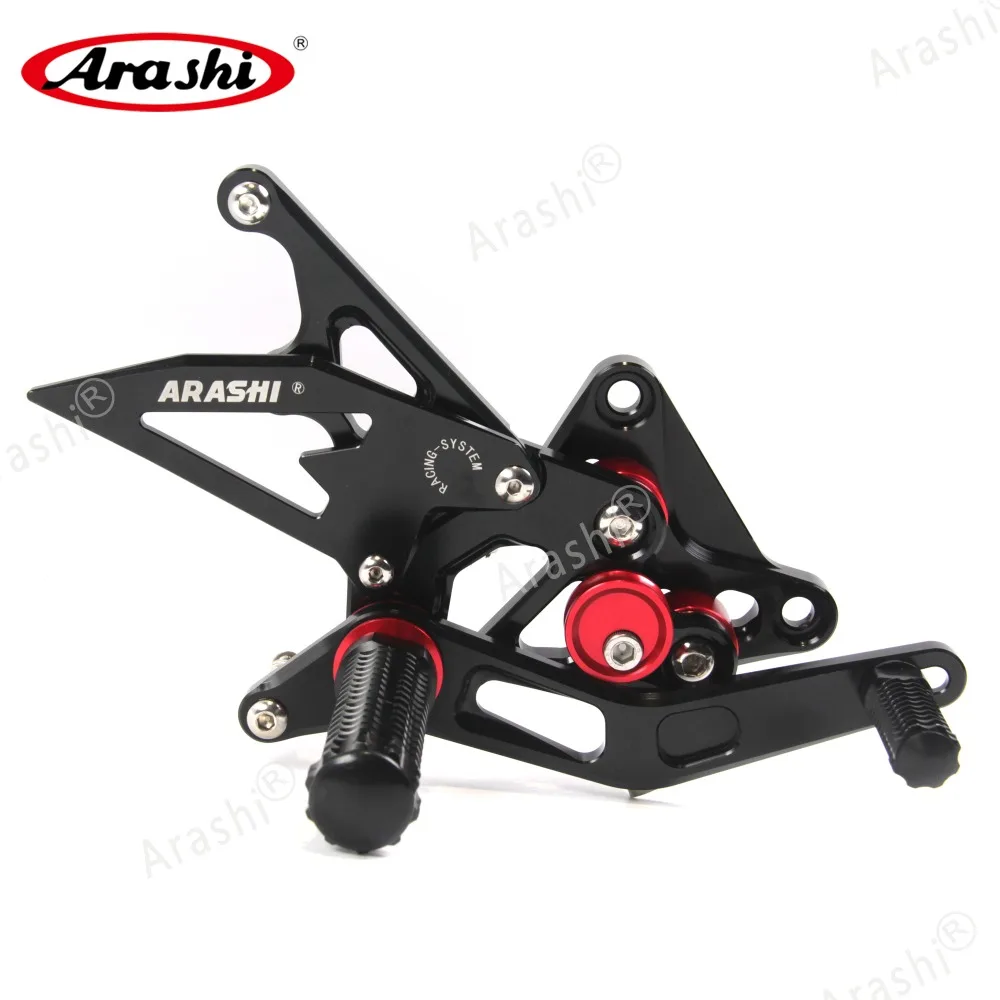 Arashi мотоциклист подножки для SUZUKI GSXR1300 2008- CNC Регулируемые подножки Rearset GSX-R GSXR 1300 GSX1300R HAYABUSA