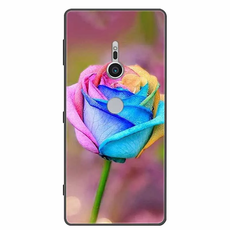 Phone Cases For Sony Xperia XZ2 Cover Marble Painted Soft TPU Funda for Sony XZ1 XZ3 XZ2 Compact Premium Case Shells Coque Para images - 6