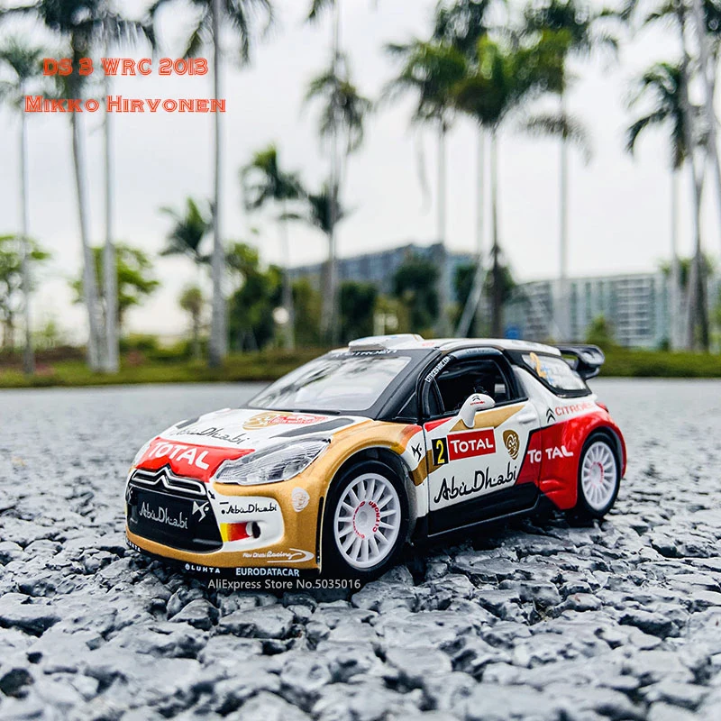 Bburago 1:32 2013 CITTROEN номера #2 DS WRC DTM WTCC ралли гоночный сплав модель автомобиля